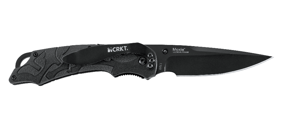 CRKT Moxie Spring Assisted Folding Knife – Black | CRKT