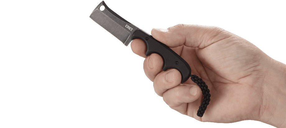 CRKT Minimalist “Cleaver” Fixed Blade Knife – Blackout | CRKT