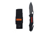 Ruike M195 Rescue Folding Knife – Black w/ D2 Steel Combo Edge | Ruike