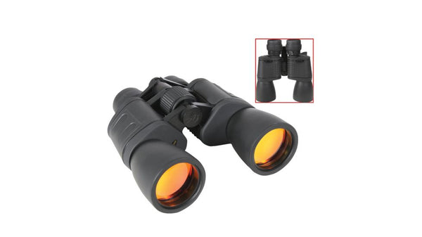 8-24 X 50mm Zoom Binoculars – Black | Rothco