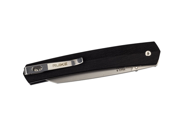 Ruike P865 Folding Knife – Black | Ruike