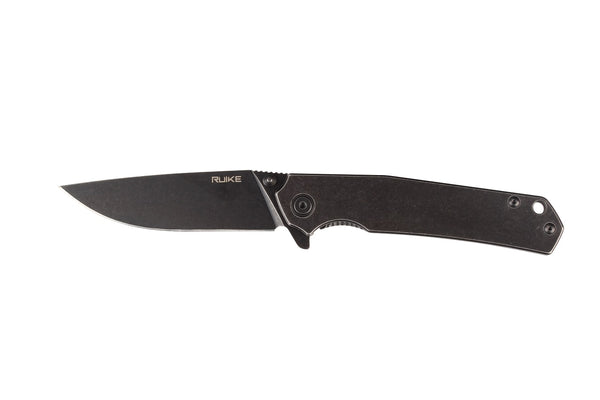Ruike P801-SB Folding Knife – Black Stonewashed | Ruike