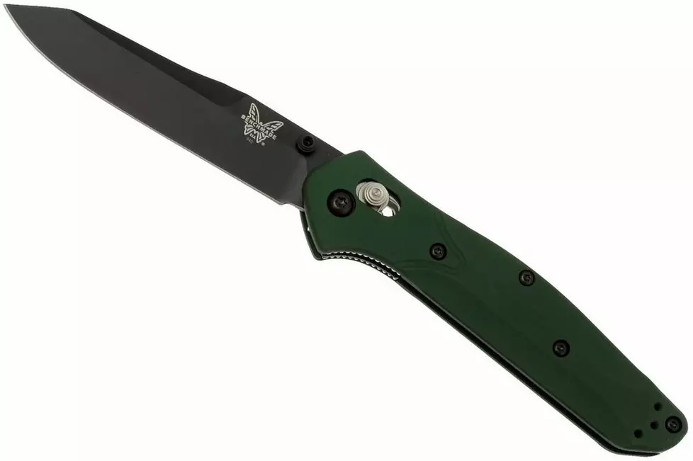 Benchmade Osborne Folding Knife – S30V Steel w/ Green Aluminum Handle BM940BK | Benchmade USA