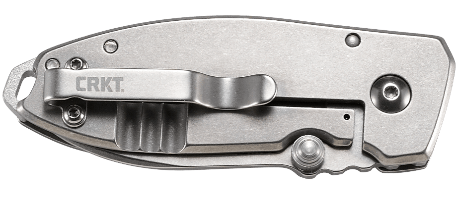 CRKT Squid Folding Knife – Hollowed Stainless Steel Handle | CRKT