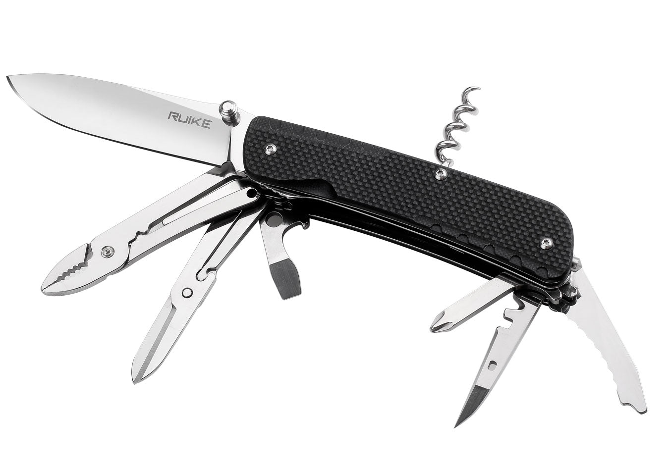 Ruike LD41 Trekker Multifunctional Knife – Black | Ruike