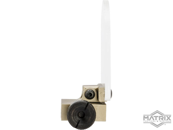 Matrix QD Flip-Up Lens Protector – Dark Earth Picatinny | Matrix