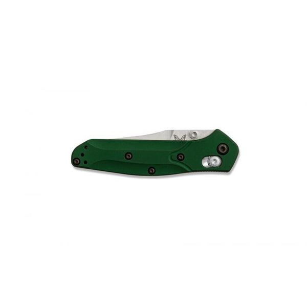 Benchmade 945 Mini Osborne Folding Knife – Green Aluminum Handle w/ S30V | Benchmade USA
