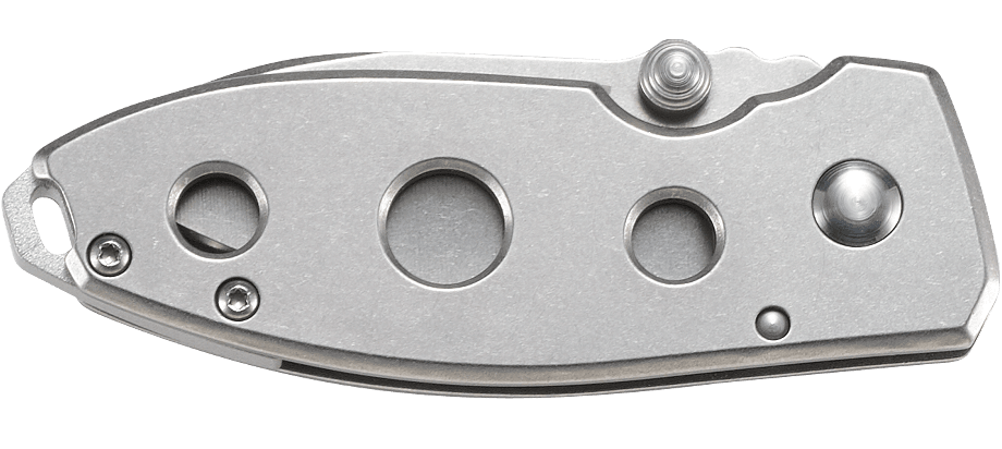 CRKT Squid Folding Knife – Hollowed Stainless Steel Handle | CRKT