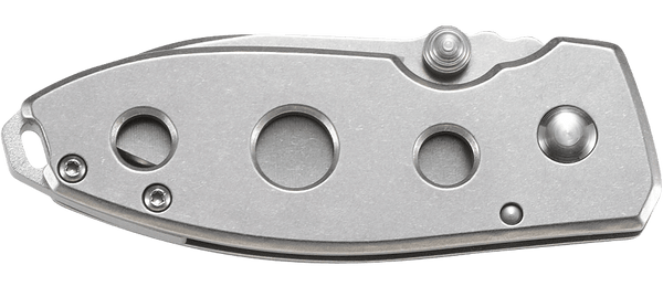 CRKT Squid Folding Knife – Hollowed Stainless Steel Handle | CRKT