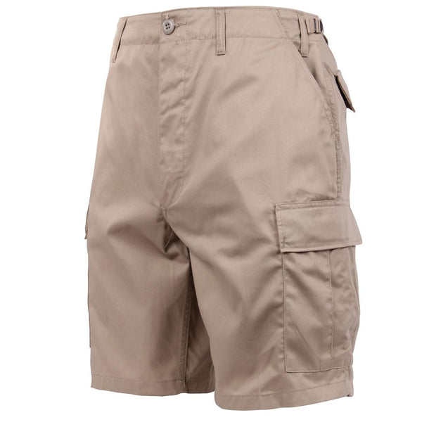 Military Style BDU Cargo Shorts – Tan | Rothco