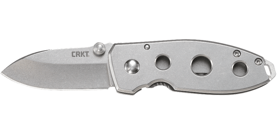 CRKT Squid Folding Knife – Hollowed Stainless Steel Handle | CRKT