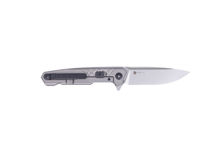 Ruike M875 Folding Knife – N690Co Steel, Titanium Handle w/ Carbon Fiber Bolster | Ruike