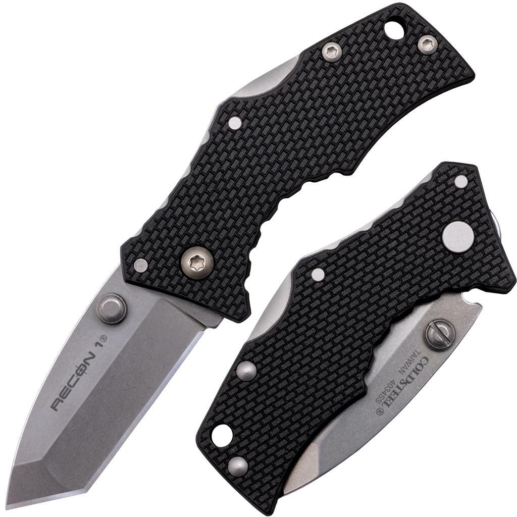 Cold Steel Micro Recon 1 Tanto Folding Knife w/ Key Ring | Cold Steel