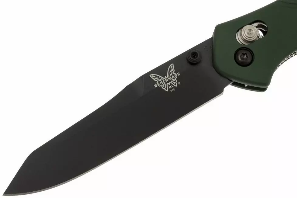 Benchmade Osborne Folding Knife – S30V Steel w/ Green Aluminum Handle BM940BK | Benchmade USA