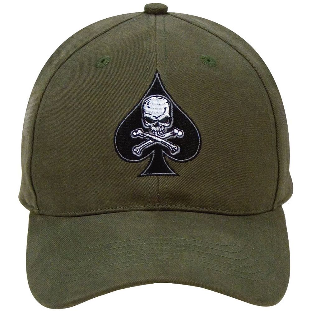Black Ink Death Spade Low Profile Insignia Cap | Rothco