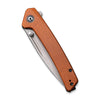 Civivi Keen Nadder Folding Knife – N690 Steel Tanto w/ Brown Micarta Handle | Civivi Knives