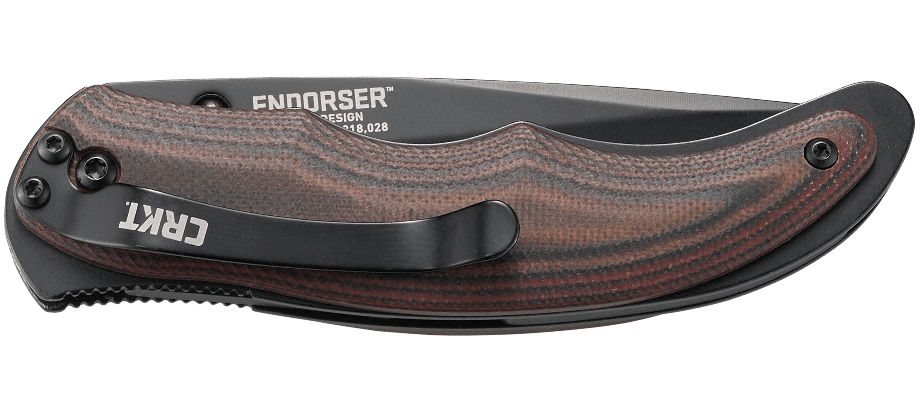 CRKT Endorser Folding Knife – Black | CRKT