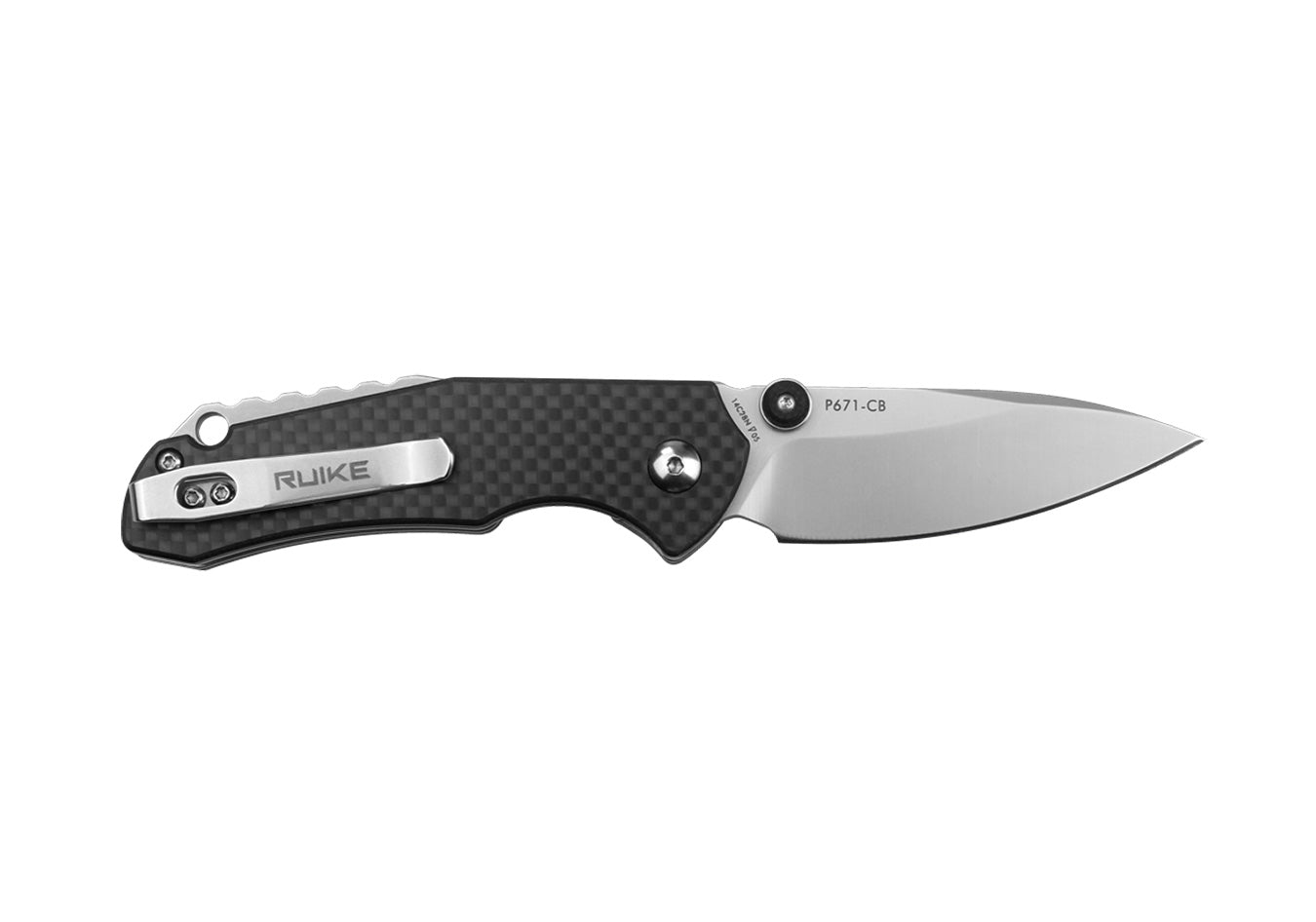 Ruike P671 Folding Knife – Carbon Fiber Handle | Ruike