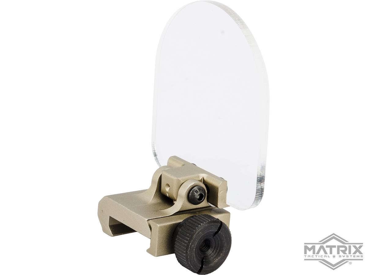 Matrix QD Flip-Up Lens Protector – Dark Earth Picatinny | Matrix