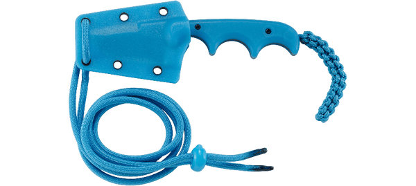 CRKT Minimalist “Bowie” Fixed Blade Knife – Blue w/ Cthulhu Pattern | CRKT