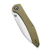 Civivi Hadros Folding Knife – Satin Blade w/ Olive Micarta Handle | Civivi Knives