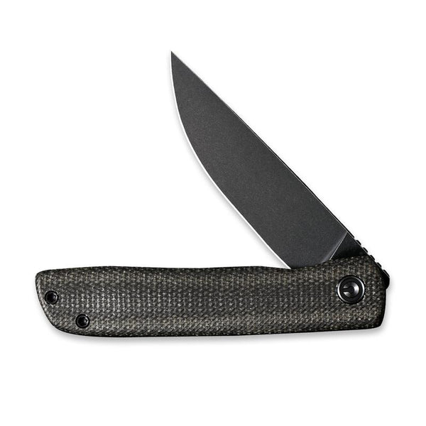 Civivi Bo Folding Knife – Stonewashed Blade w/ Dark Green Micarta Handle | Civivi Knives