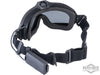 Matrix Tactical Anti-Fog Goggles w/ Fan – Black | Matrix