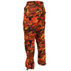 Orange Camo BDU Pants | Rothco