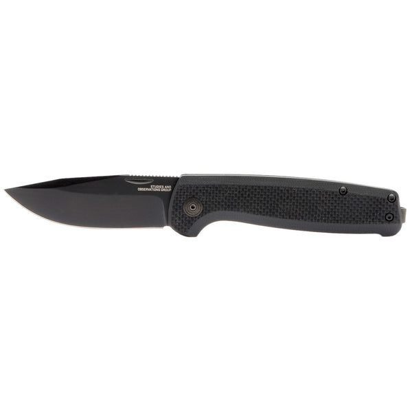 SOG Terminus SJ Slip-Joint Folding Knife – Blackout w/ D2 Steel | SOG Knives
