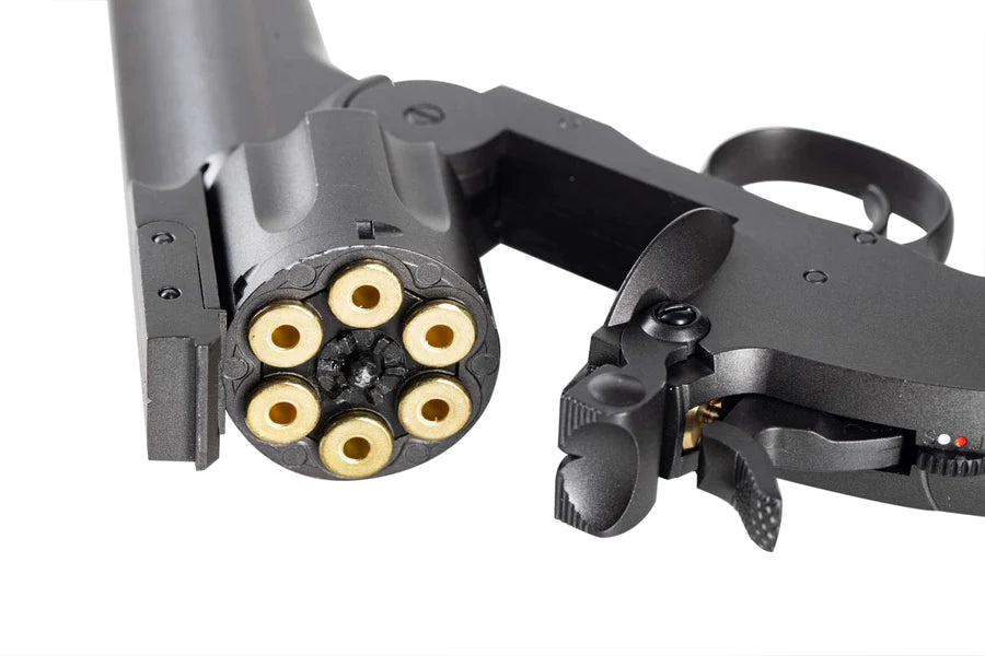Barra Schofield 5 Inch Airsoft Revolver – Gunmetal | Barra