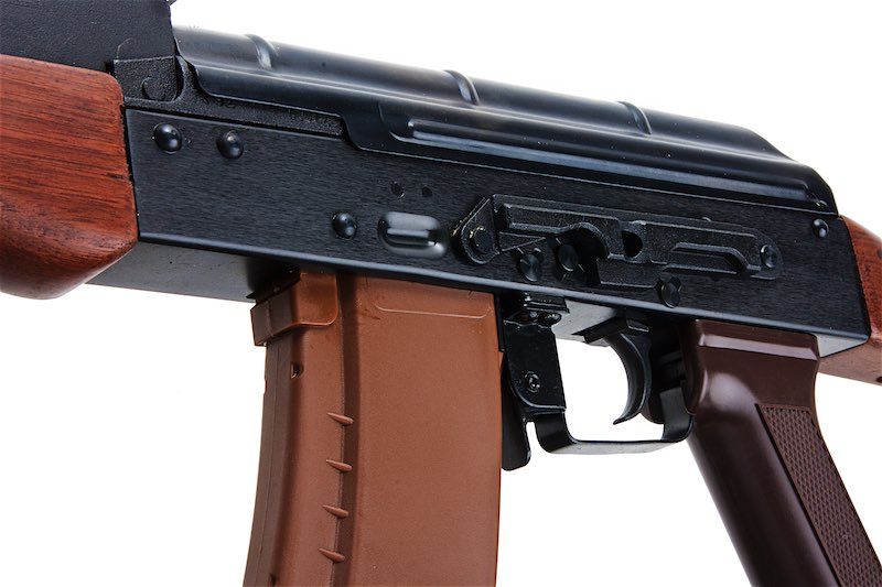 E&L AKS-74N Airsoft AEG Rifle w/ Real Wood Furniture – Wooden Stock | E&L Airsoft