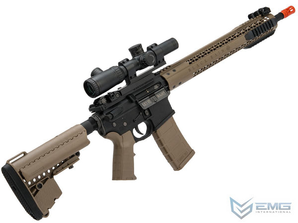 EMG Black Rain Ordnance SPEC15 Licensed AR-15 Airsoft AEG Rifle – Dark Earth | EMG
