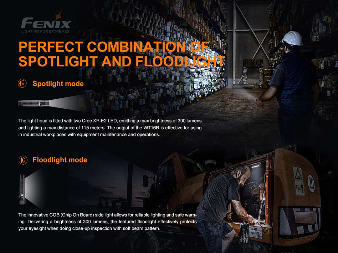Fenix WT16R Magnetic Work Light | Fenix