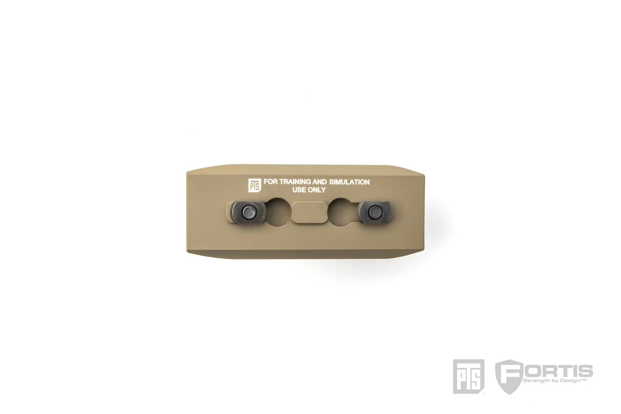 PTS Fortis Shift Short Angled Foregrip – FDE M-Lok | PTS Syndicate