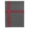 Military Wool Striped Blanket – Red & Grey | Rothco