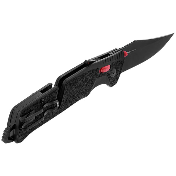 SOG Trident AT Clip Point Folding Knife – Red/Black | SOG Knives