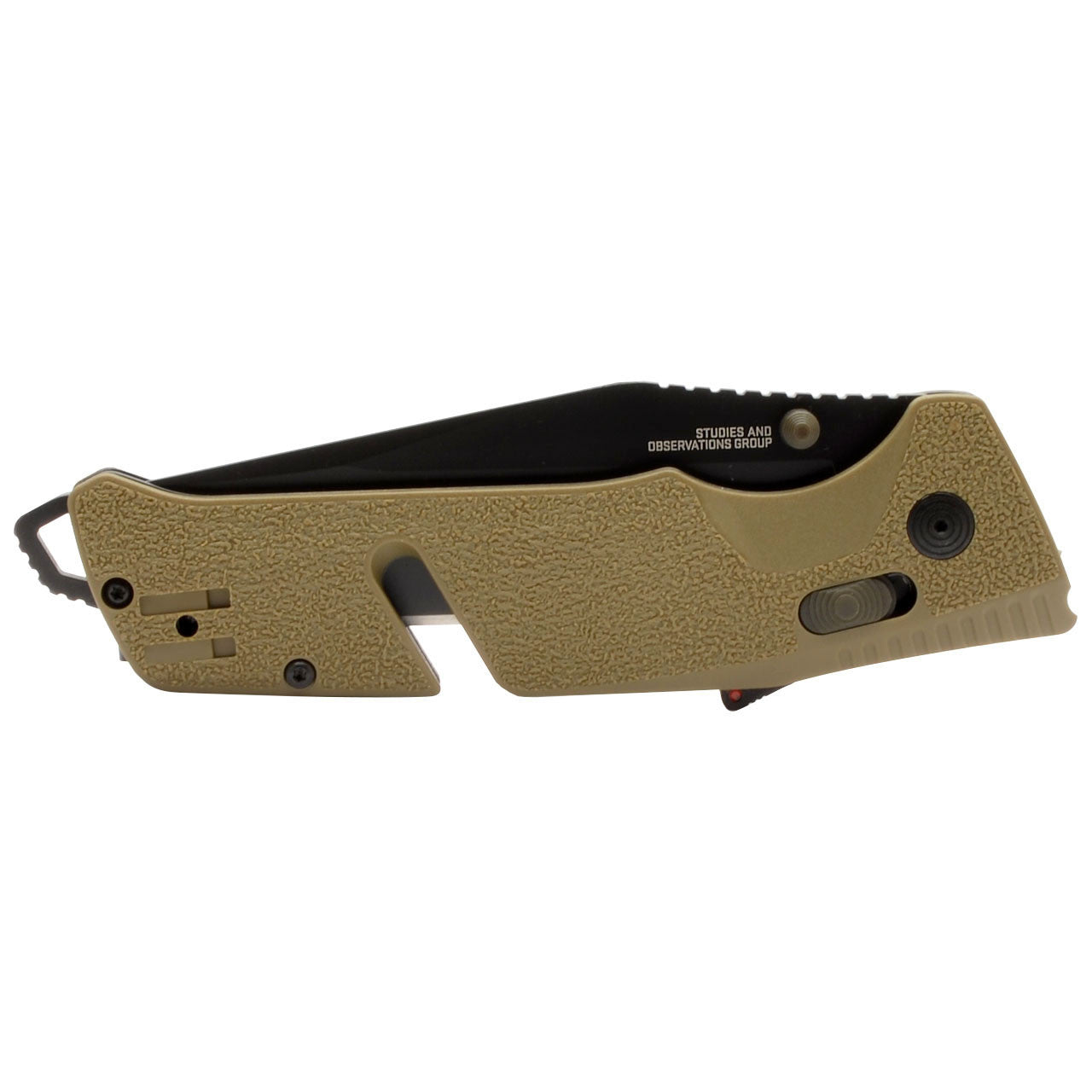 SOG Trident AT Assisted Folding Knife – FDE Tanto | SOG Knives
