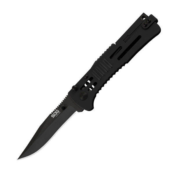 SOG Slim Jim Spring Assisted Folding Knife – Black | SOG Knives