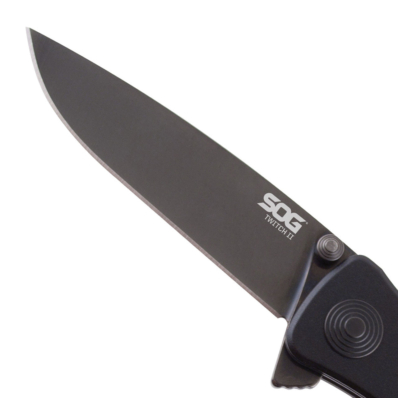 SOG Twitch II Assisted Folding Knife – Black | SOG Knives