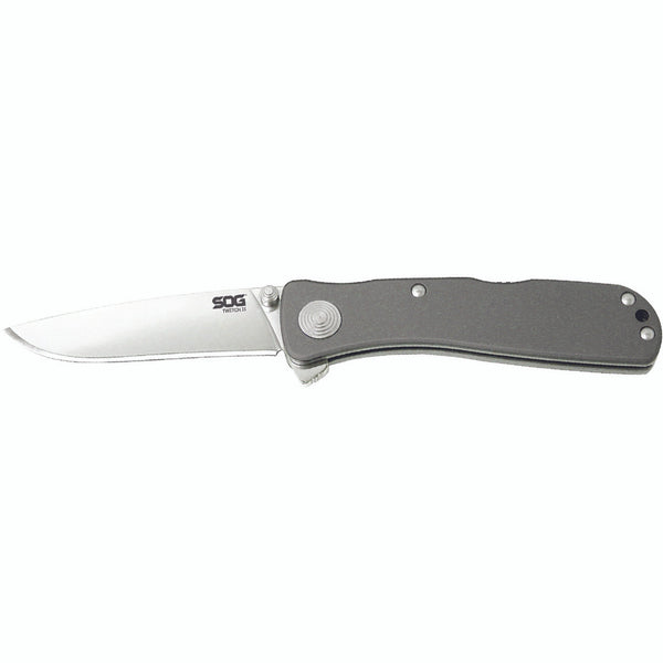 SOG Twitch II Assisted Folding Knife – Satin | SOG Knives