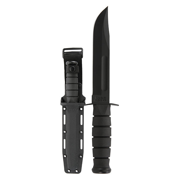 Kabar Combat Knife – Shorty, Rubber Handle MOLLE Sheath | Ka-Bar