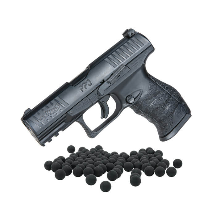 T4E WALTHER PPQ M2 LE TRAINING MARKER PISTOL .43 CAL – BLACK | Umarex USA