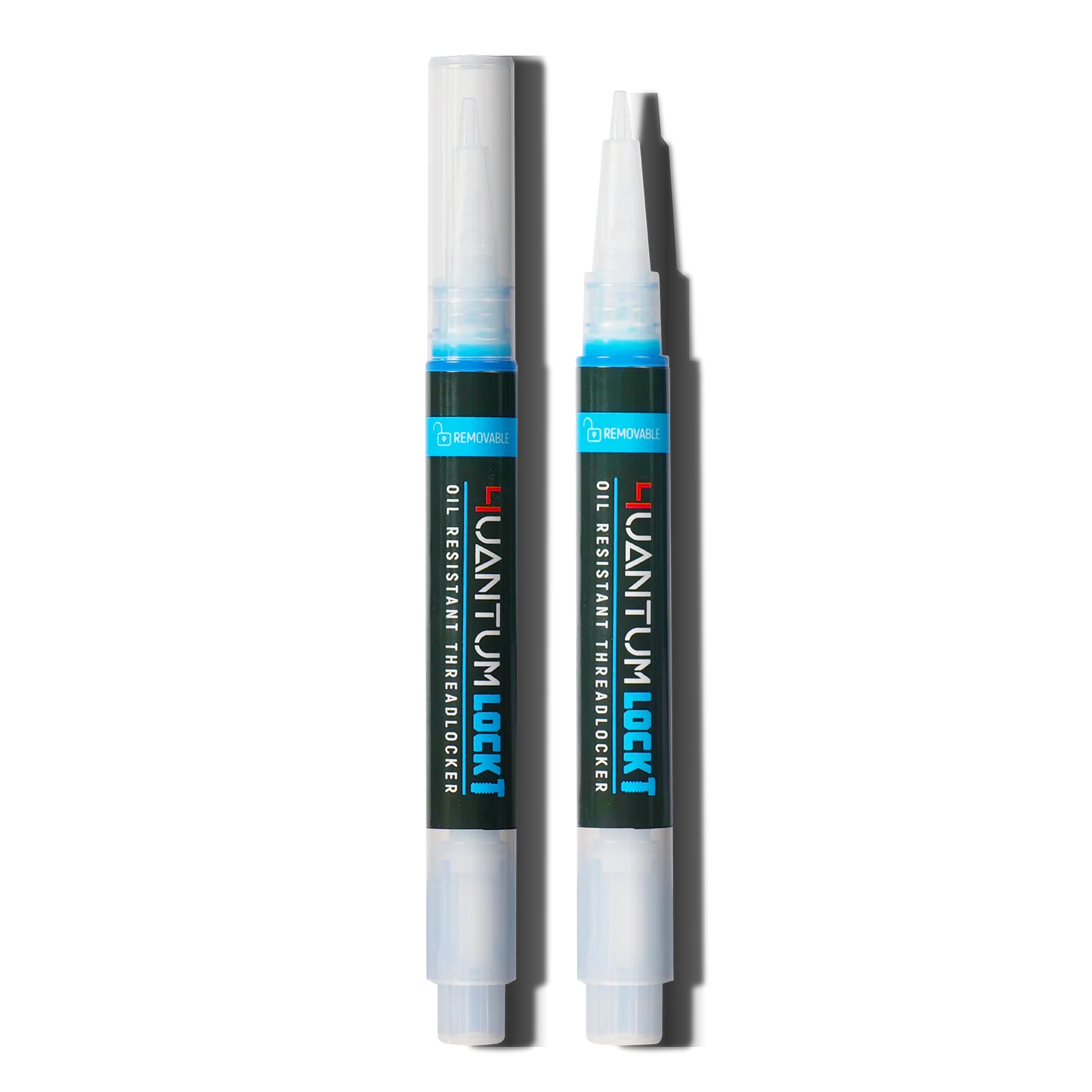 4uantum Lock Thread Lock Pen – Blue, Removable | 4UAD Smart Airsoft