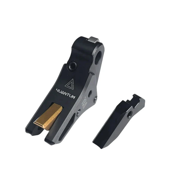 4UANTUM Performance-Custom Flat Trigger For Glock series Airsoft Pistol (GHK)