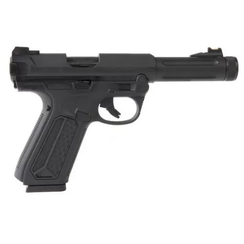 Action Army AAP-01 “Assassin” Airsoft Gas Blowback Pistol – Black | Action Army