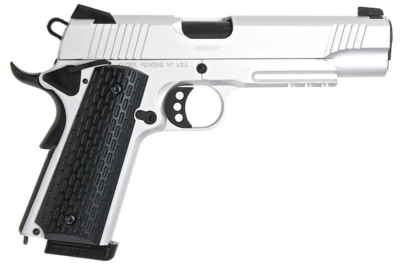 Army Armament R28 Full Metal 1911 Warrior Gas Blowback Pistol – Silver | Army Armament