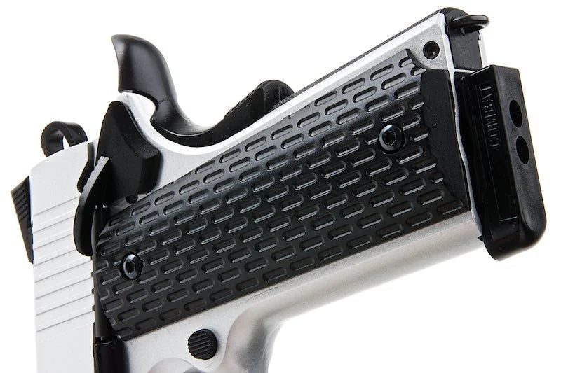 Army Armament R28 Full Metal 1911 Warrior Gas Blowback Pistol – Silver | Army Armament