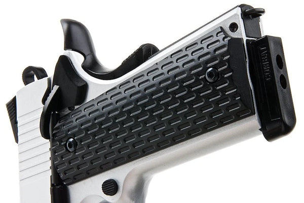 Army Armament R28 Full Metal 1911 Warrior Gas Blowback Pistol – Silver | Army Armament
