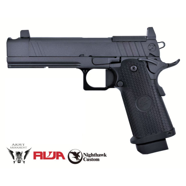 Army Armament/RWA Nighthawk Custom TRS Comp Gas Blowback Airsoft Pistol