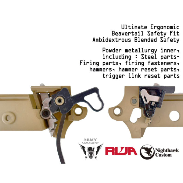 Army Armament/RWA Nighthawk Custom Sand Hawk Gas Blowback Airsoft Pistol